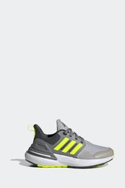 adidas Grey Kids Rapida Sport Trainers - Image 1 of 8