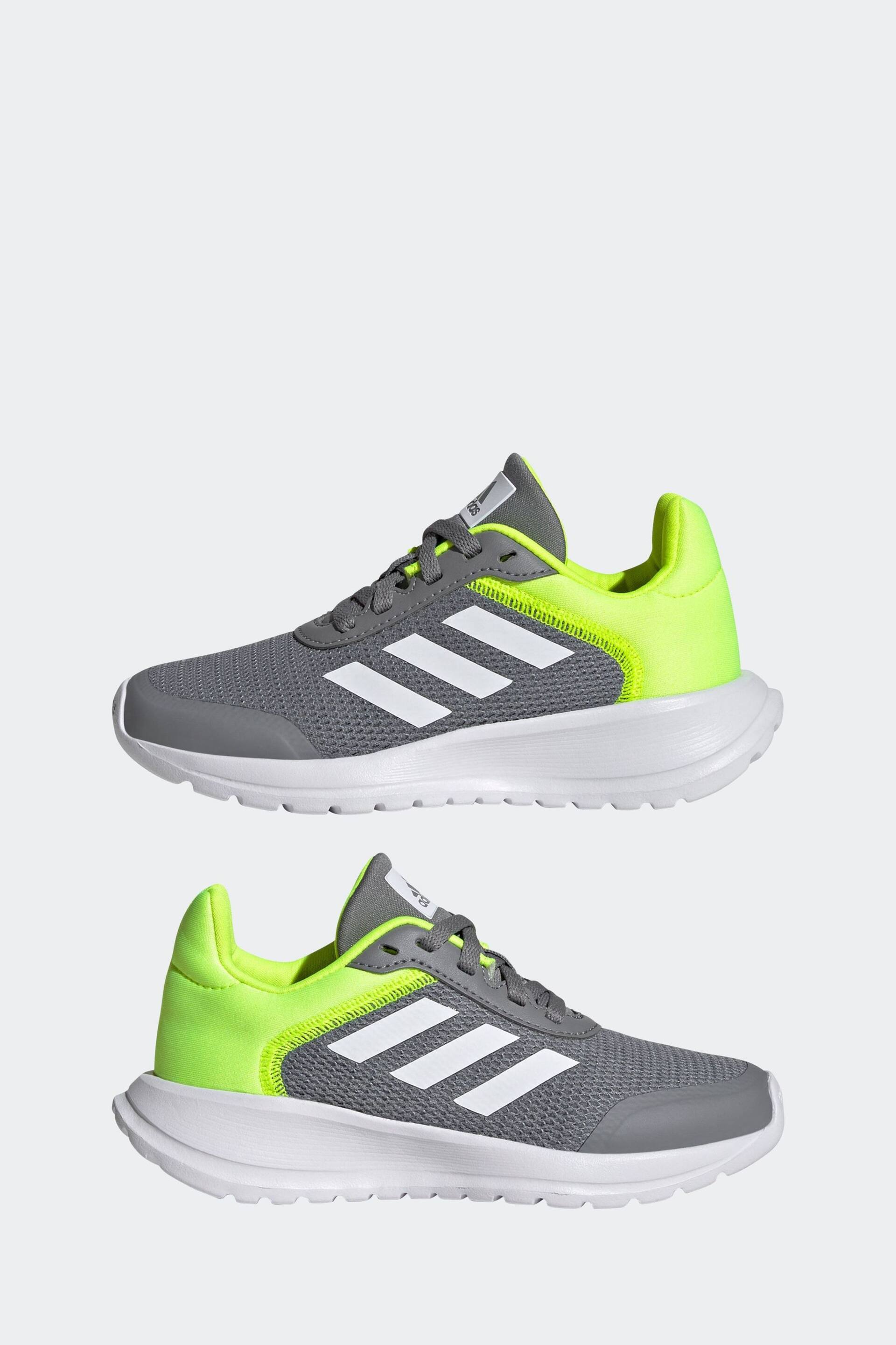 adidas Grey Kids Sportswear Tensaur Run Trainers - Image 5 of 9