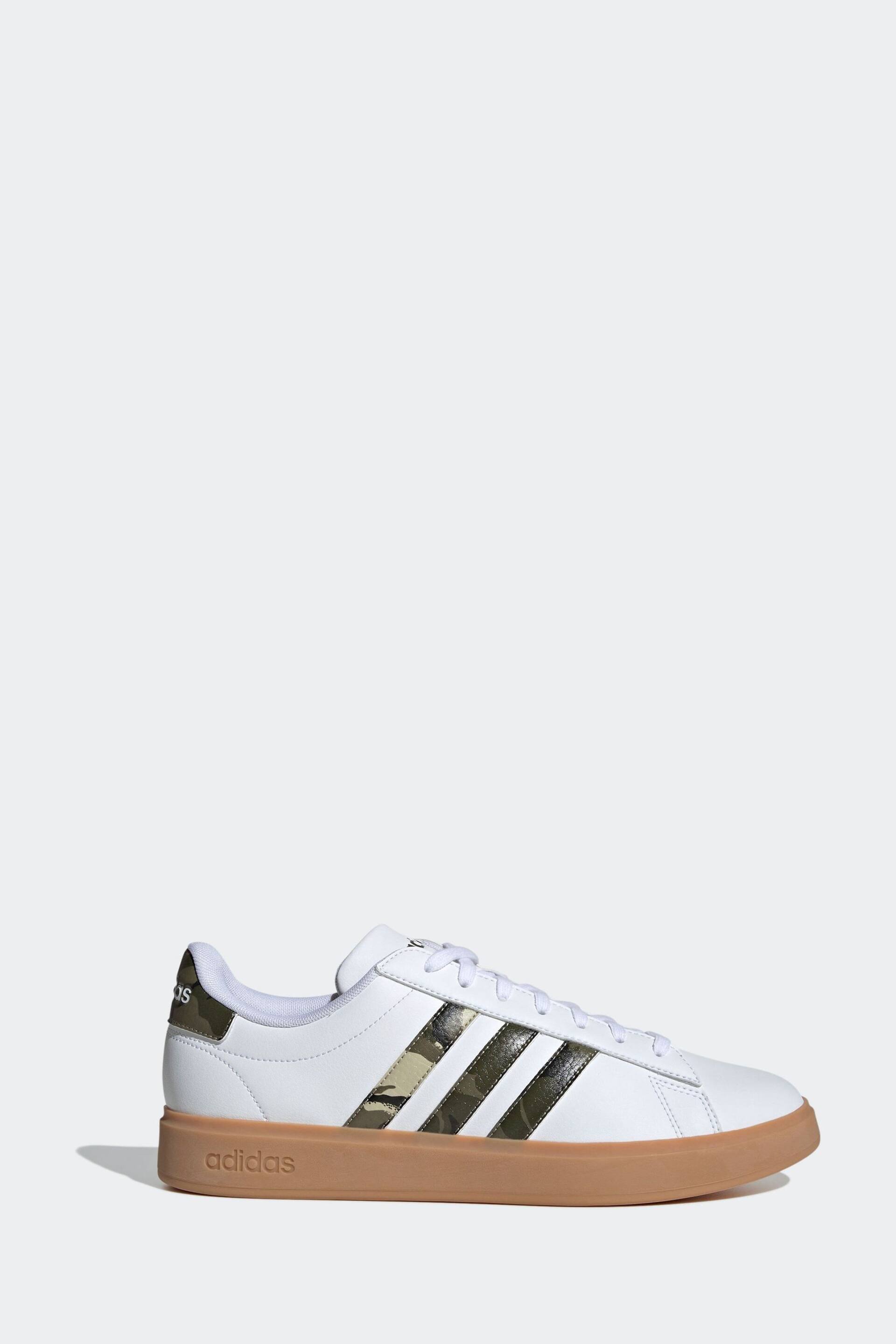adidas Off White Sportswear Grand Court 2.0 Trainers - Image 1 of 9