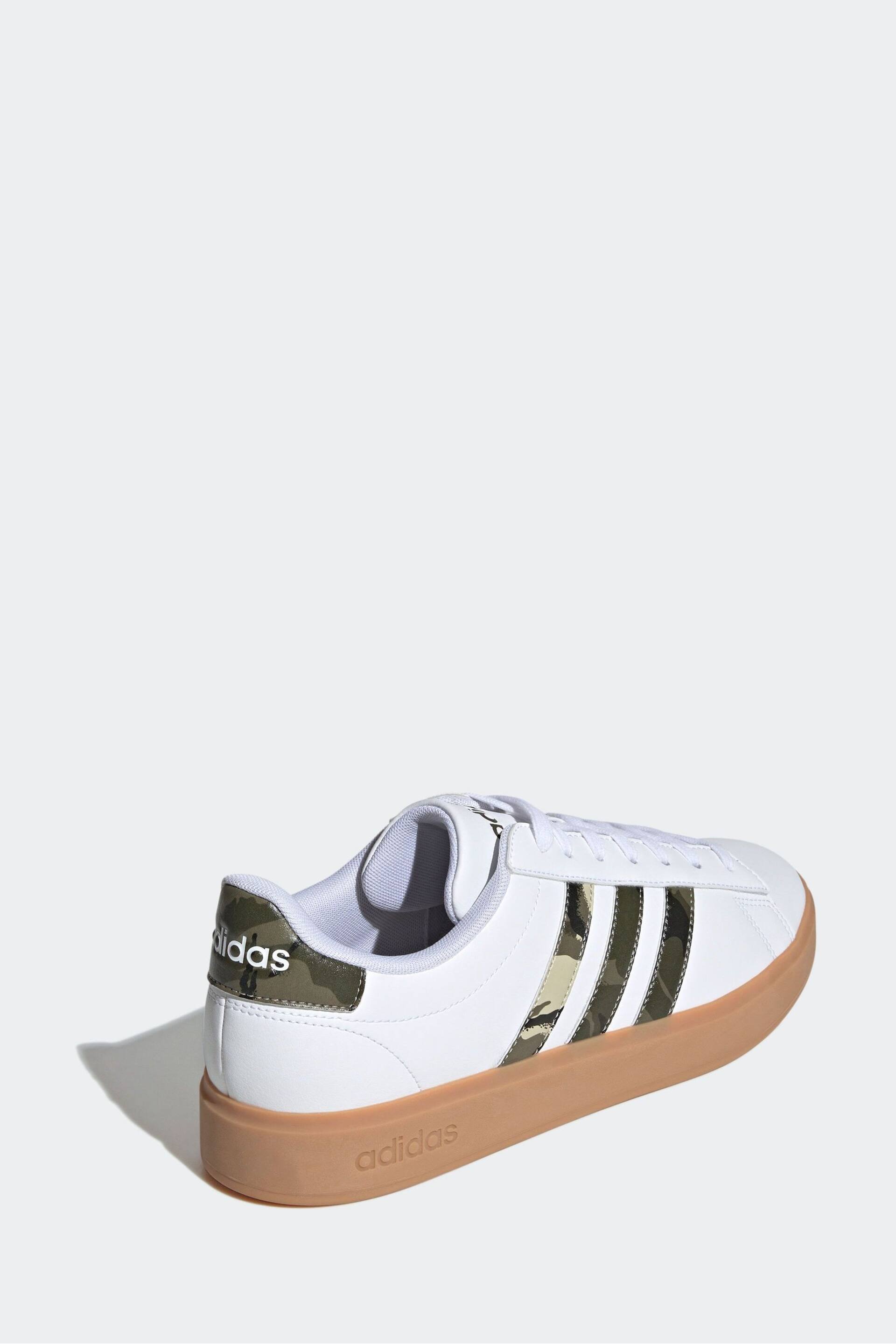 adidas Off White Sportswear Grand Court 2.0 Trainers - Image 2 of 9