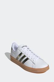 adidas Off White Sportswear Grand Court 2.0 Trainers - Image 3 of 9