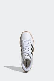adidas Off White Sportswear Grand Court 2.0 Trainers - Image 6 of 9
