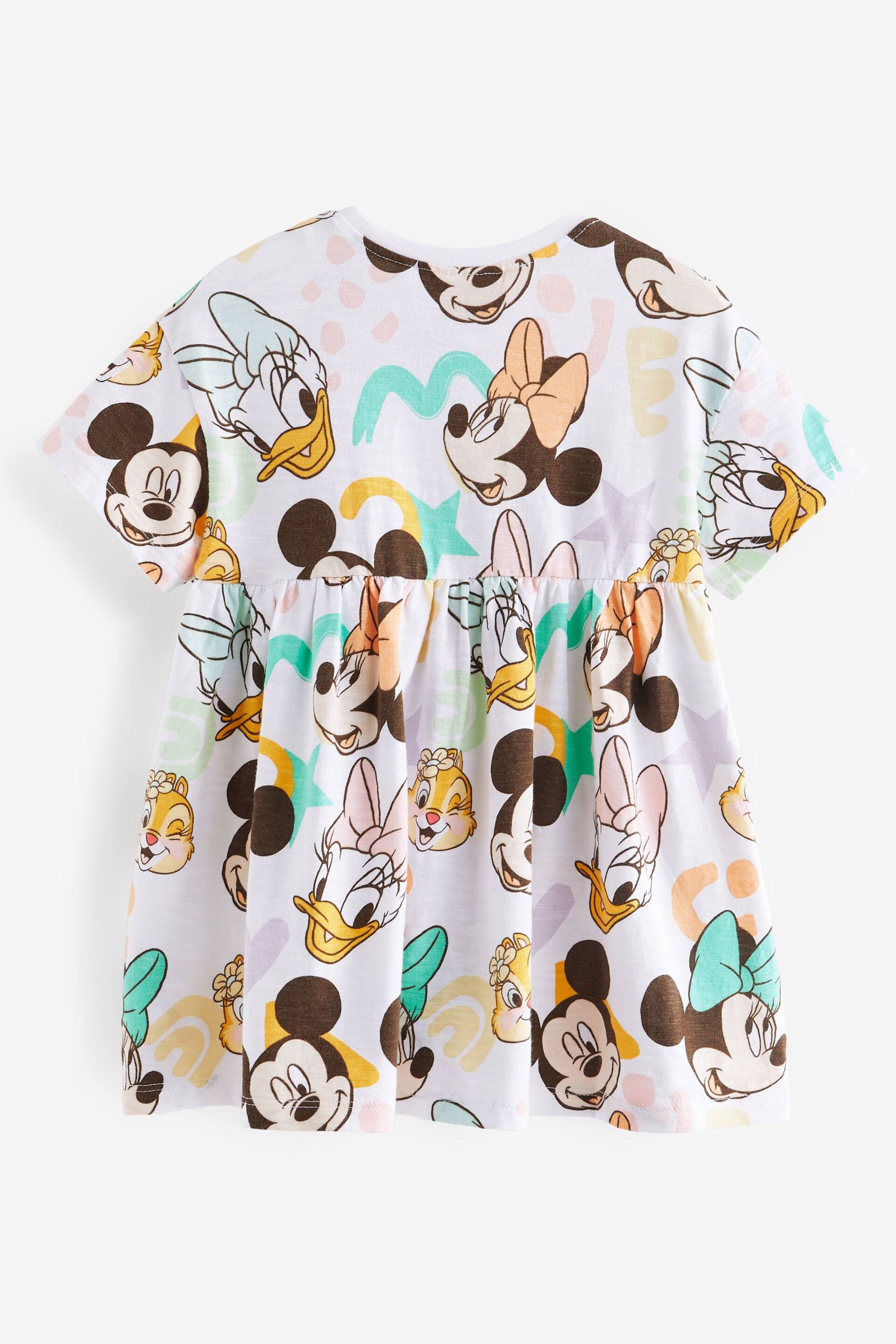 Multi Mickey Mouse Jersey Dress (3mths-7yrs) - Image 6 of 7