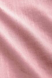 Pink Linen Blend Waistcoat - Image 5 of 5