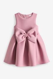 Bright Pink Bow Party Dress (3mths-7yrs) - Image 5 of 7