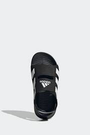 adidas Black Sportswear Altaswim 2.0 Sandals - Image 6 of 9