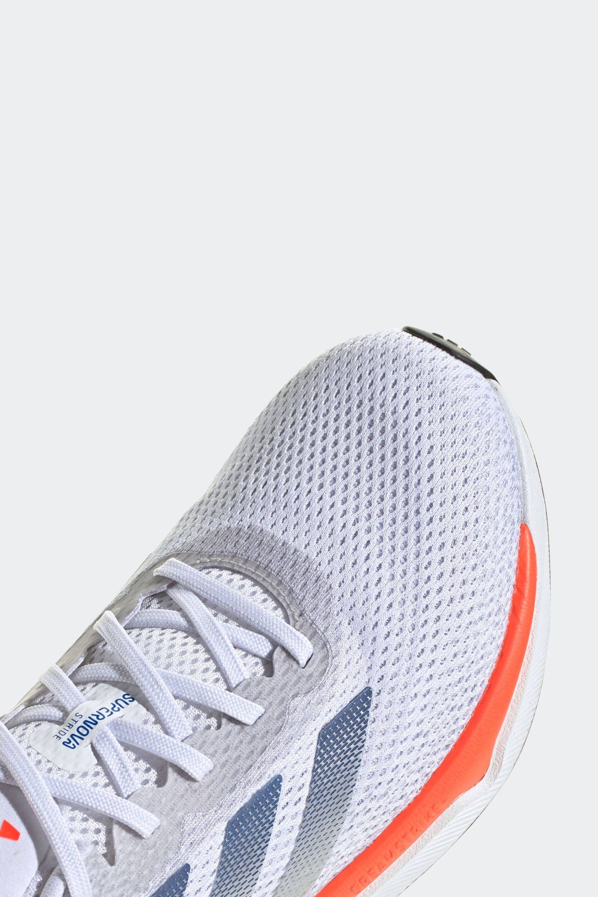 adidas White Supernova Stride Trainers - Image 8 of 9