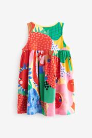 Multicoloured Sleeveless Jersey Dress (3mths-7yrs) - Image 6 of 7