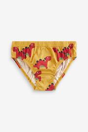 Bright Primary Print Briefs 5 Pack (1.5-10yrs) - Image 4 of 8
