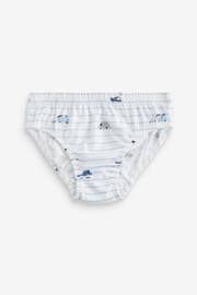 Blue Vehicle Print Briefs 5 Pack (1.5-10yrs) - Image 4 of 8