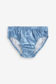 Blue Vehicle Print Briefs 5 Pack (1.5-10yrs) - Image 6 of 8