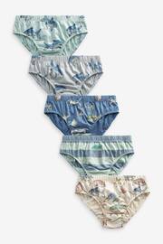 Shark Print Briefs 5 Pack (1.5-10yrs) - Image 1 of 3