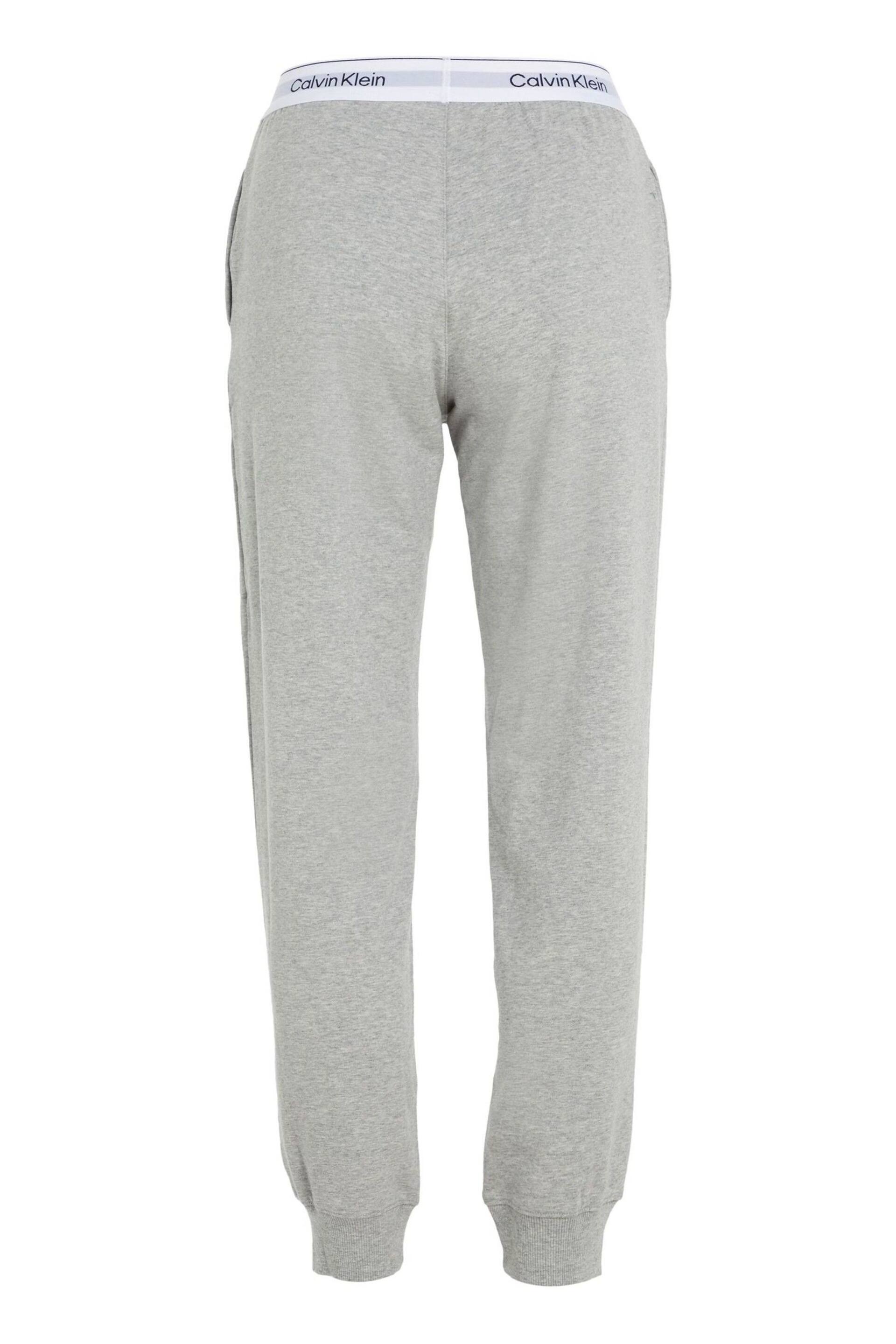 Calvin Klein Grey Modern Cotton Loungewear Joggers - Image 5 of 6