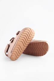 Rose Gold Two Strap Sandals - Image 4 of 6