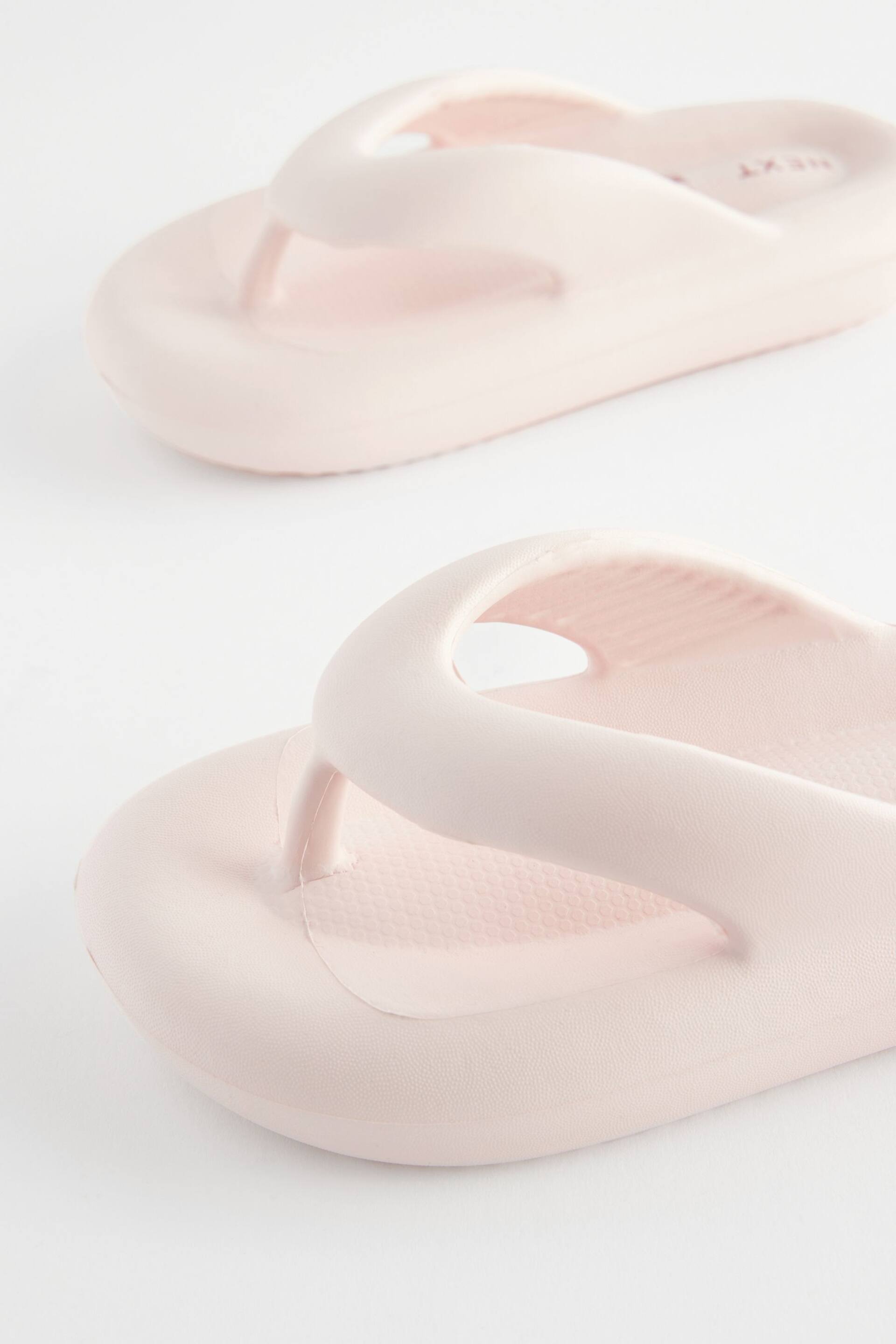 Pink Chunky Flip Flops - Image 4 of 6