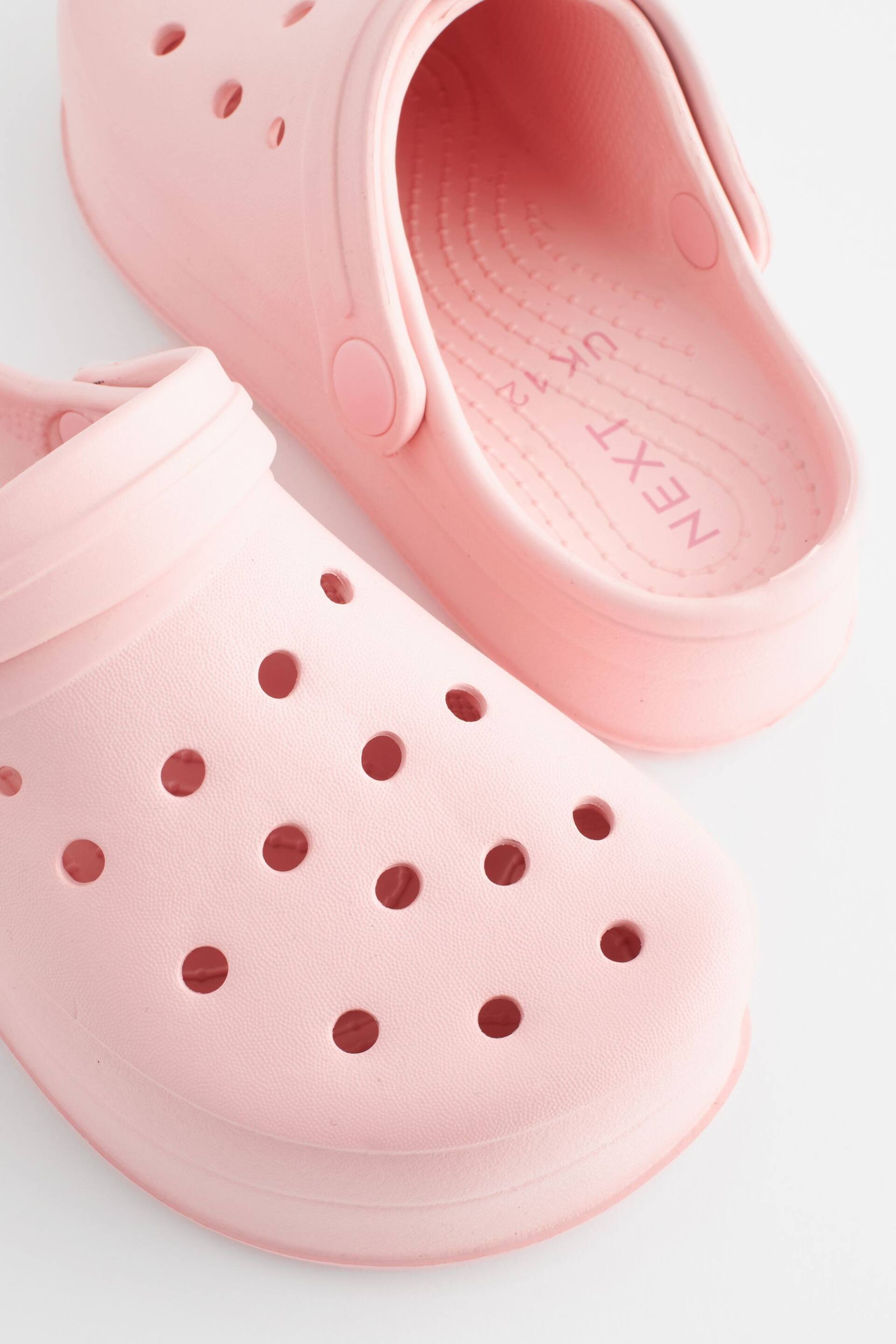 Pink Chunky Clogs - Image 9 of 9