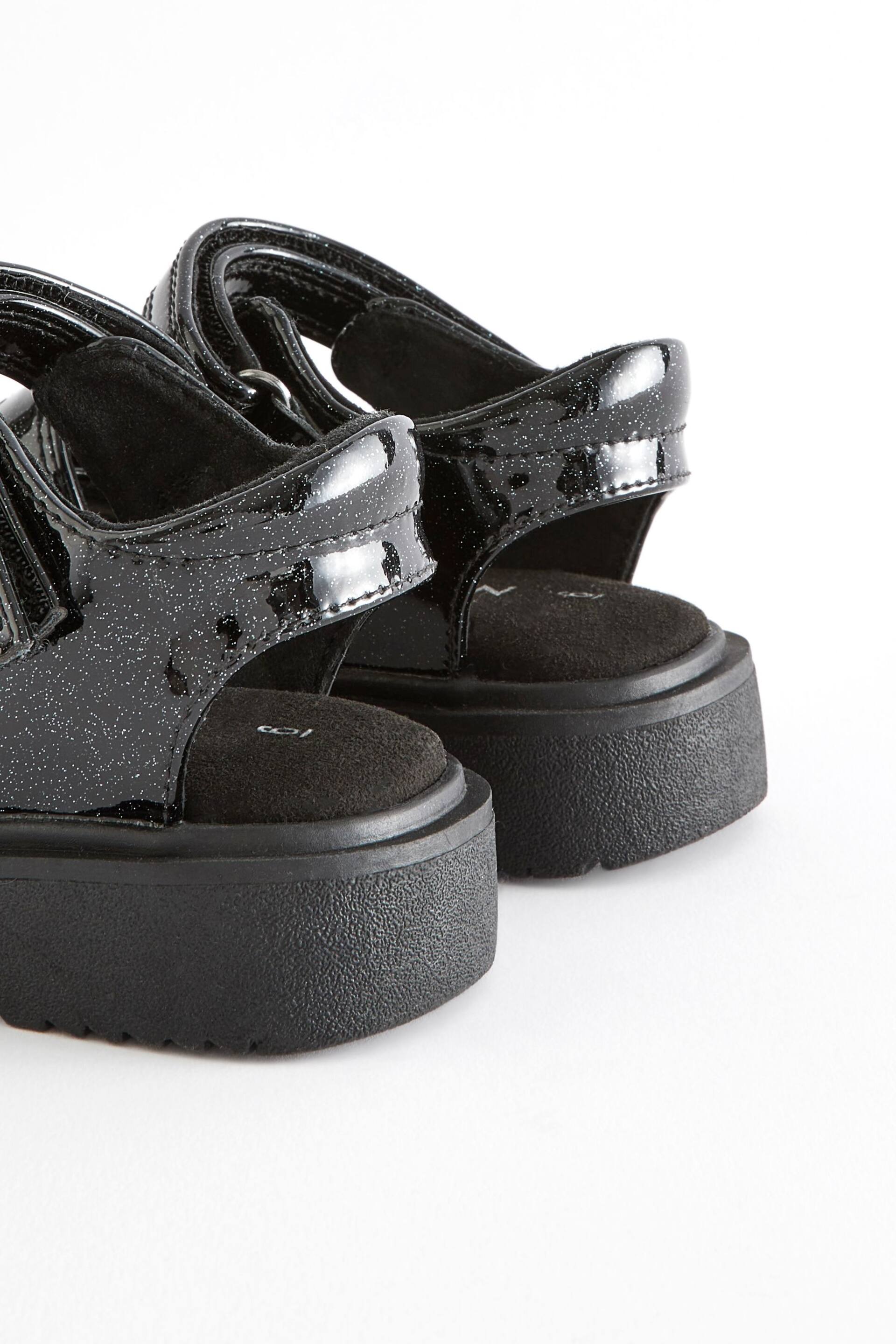 Black Chunky Sandals - Image 11 of 11