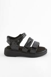 Black Chunky Sandals - Image 5 of 11