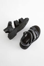 Black Chunky Sandals - Image 6 of 11