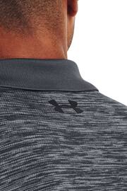 Under Armour Grey/Black Golf Performance Polo Shirt - Image 5 of 6