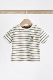 Monochrome Baby T-Shirts And Shorts Set 2 Pack - Image 3 of 10