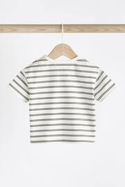 Monochrome Baby T-Shirts And Shorts Set 2 Pack - Image 5 of 10