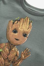 Grey Licensed Guardians of the Galaxy Groot T-Shirt (3-16yrs) - Image 3 of 3