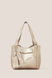 White Stuff Gold Hannah Leather Bag - Image 1 of 4