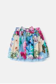 Angel & Rocket Blue Darcy Printed Layered Skirt - Image 3 of 5