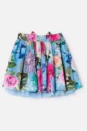 Angel & Rocket Blue Darcy Printed Layered Skirt - Image 4 of 5