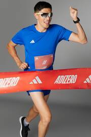 adidas Bright Blue Adizero Essentials Running T-Shirt - Image 10 of 17