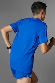adidas Bright Blue Adizero Essentials Running T-Shirt - Image 12 of 17