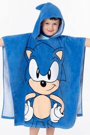 Vanilla Underground Blue Sonic Towel Poncho - Image 2 of 6