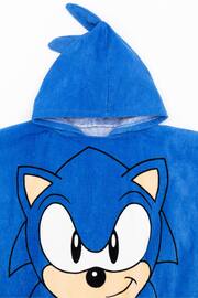 Vanilla Underground Blue Sonic Towel Poncho - Image 5 of 6