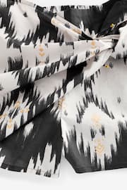 Black/White Tie Detail Skort - Image 5 of 7