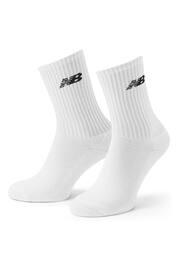 New Balance White Everyday Crew Socks - Image 2 of 3