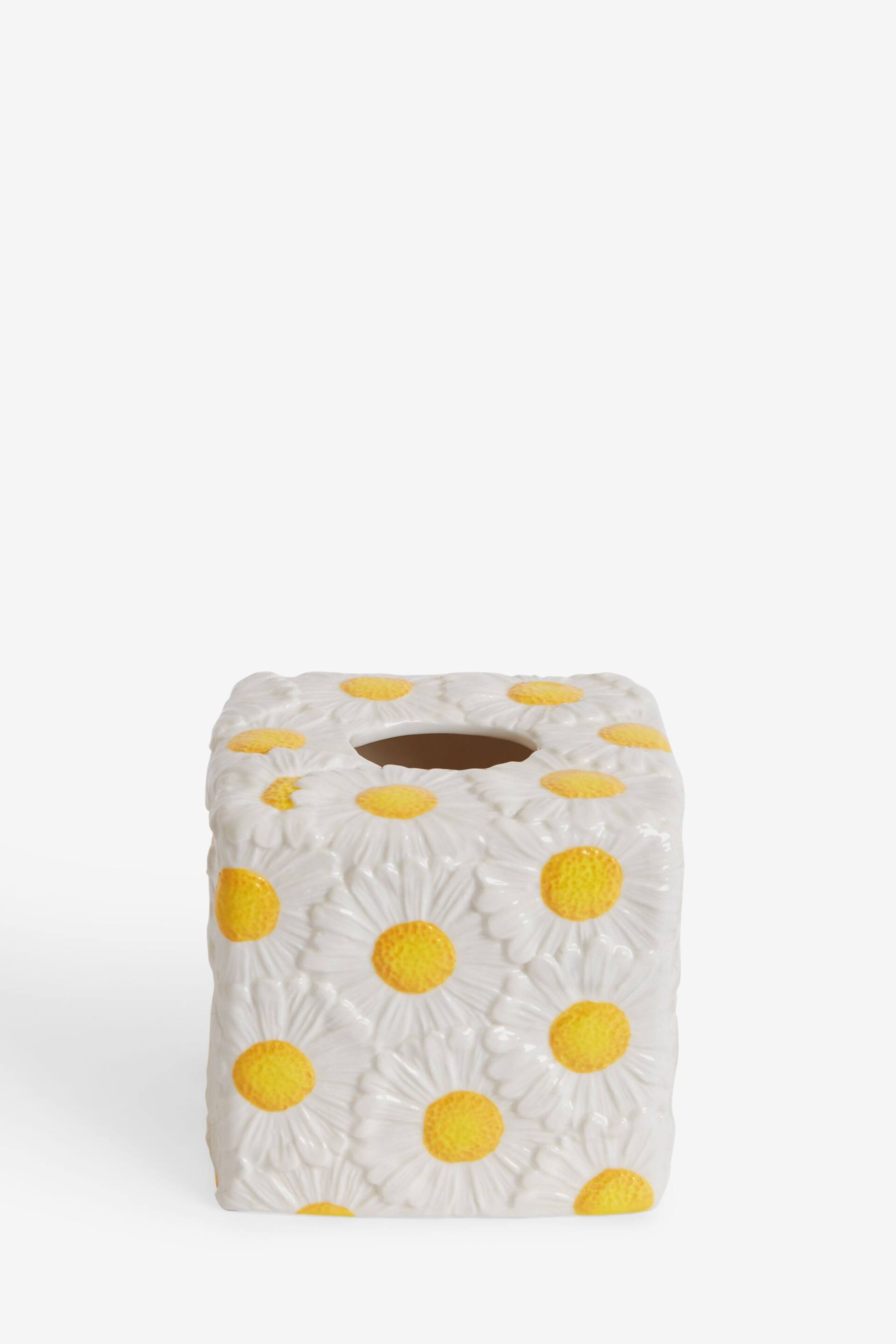 Yellow Daisy Tissue Box - Image 2 of 4