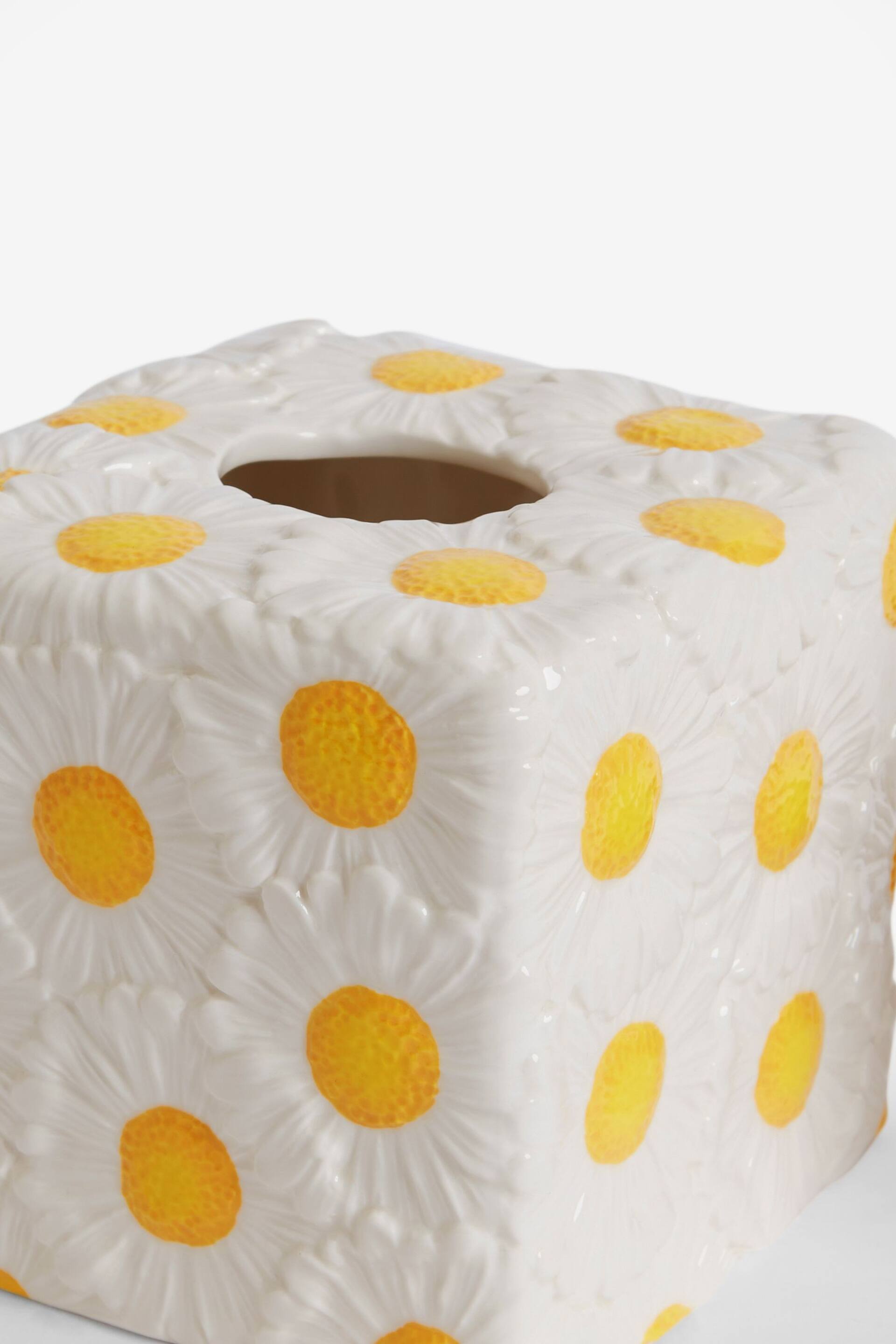 Yellow Daisy Tissue Box - Image 4 of 4