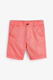 Coral Pink Chino Shorts (3-16yrs) - Image 1 of 3