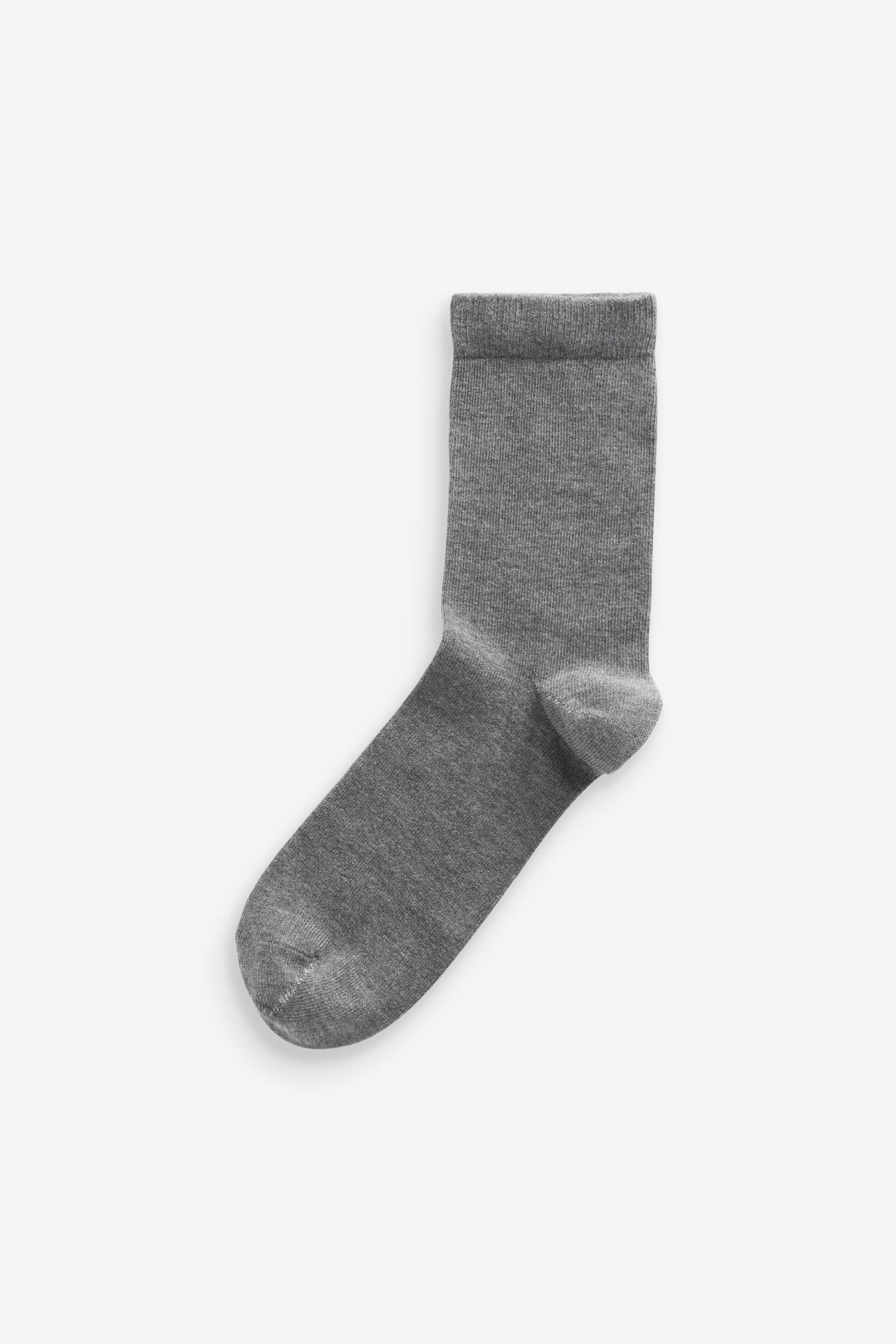 Dark Grey Modal Ankle Socks 4 Pack - Image 2 of 2