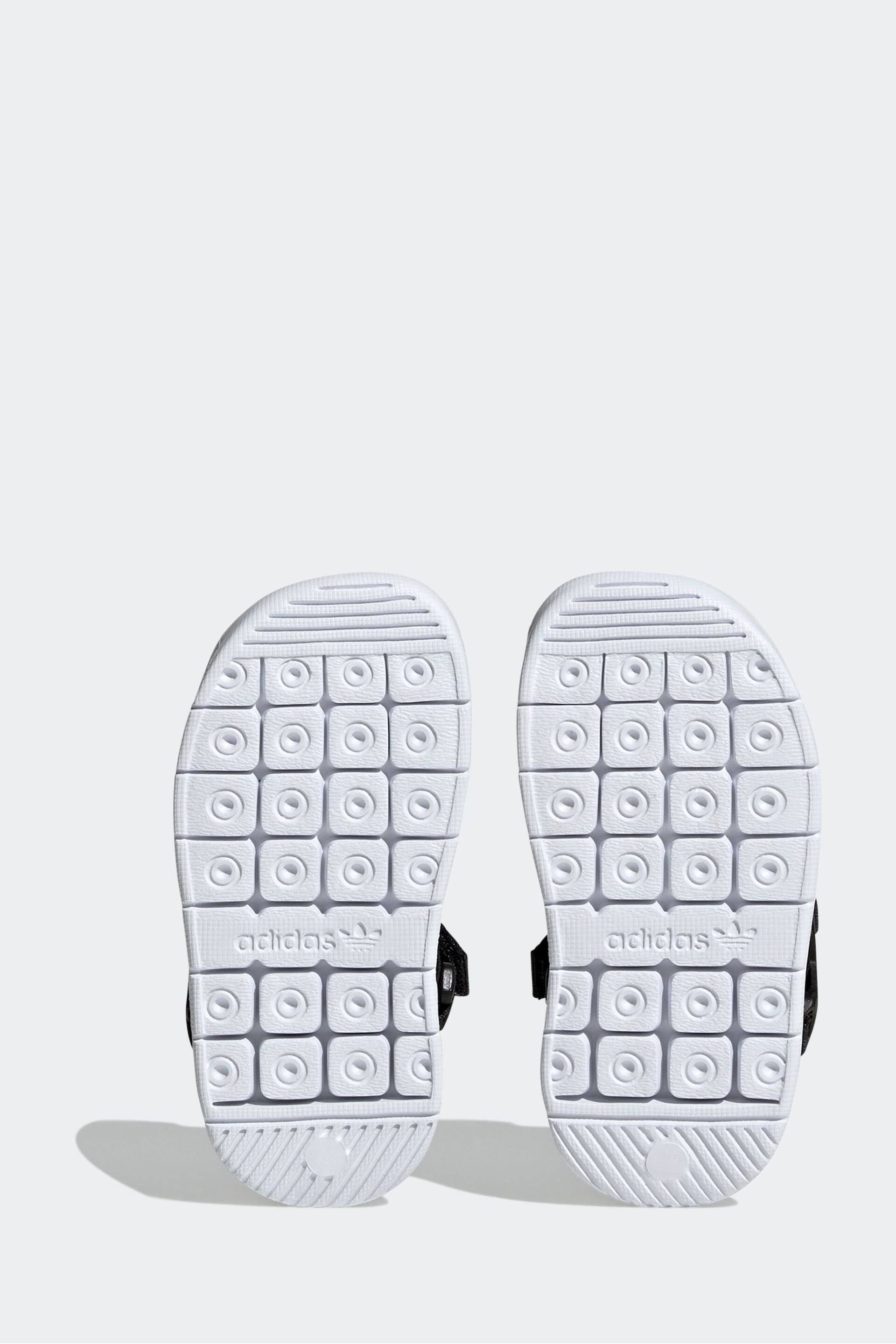 adidas Originals 360 3.0 Black Sandals - Image 7 of 9