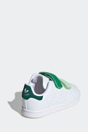 adidas Originals Stan Smith Comfort Closure White Trainers - Image 4 of 7