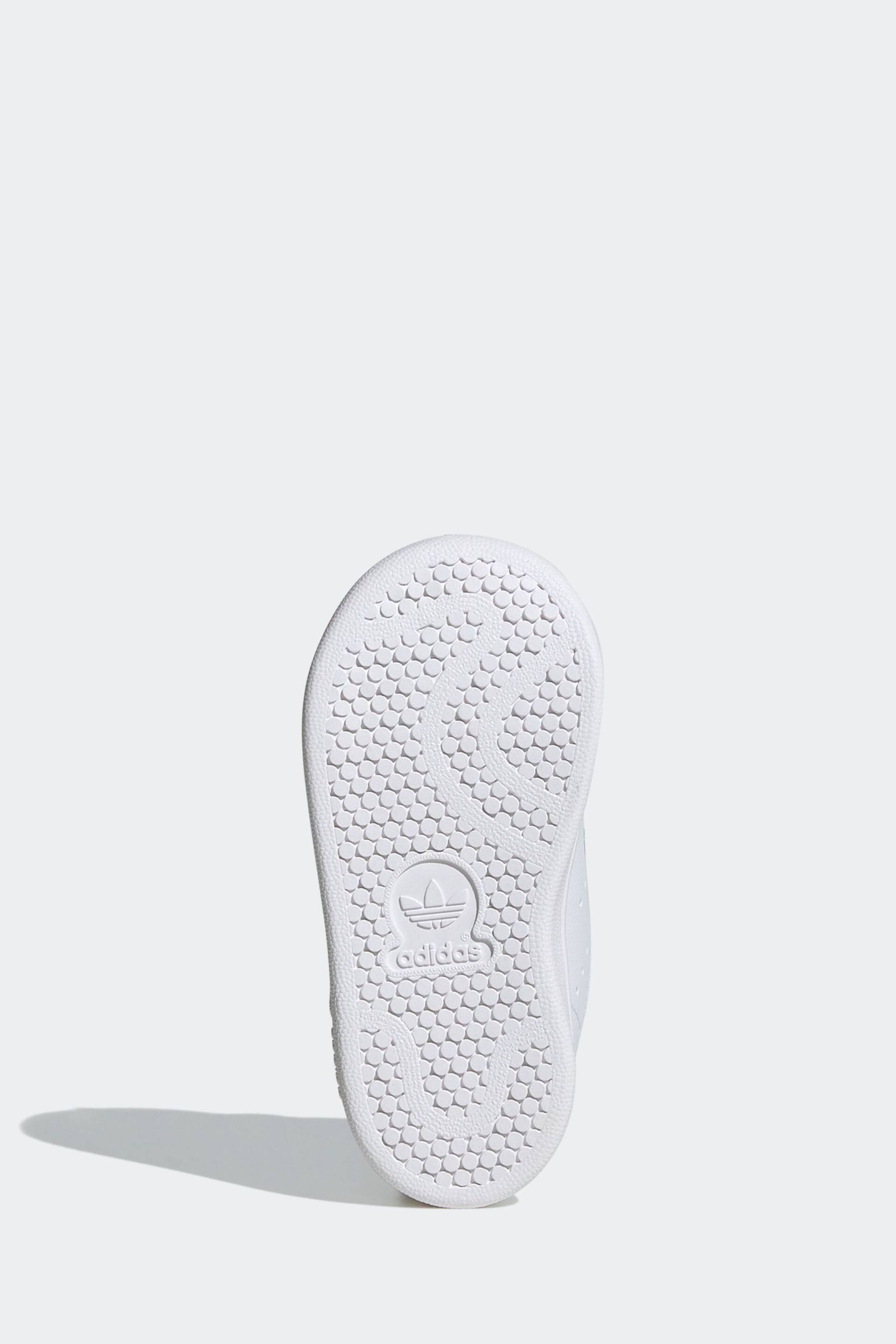 adidas Originals Stan Smith Comfort Closure White Trainers - Image 6 of 7