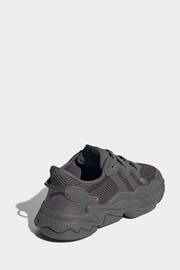 adidas Dark/Brown Kids OZWEEGO Shoes - Image 4 of 8