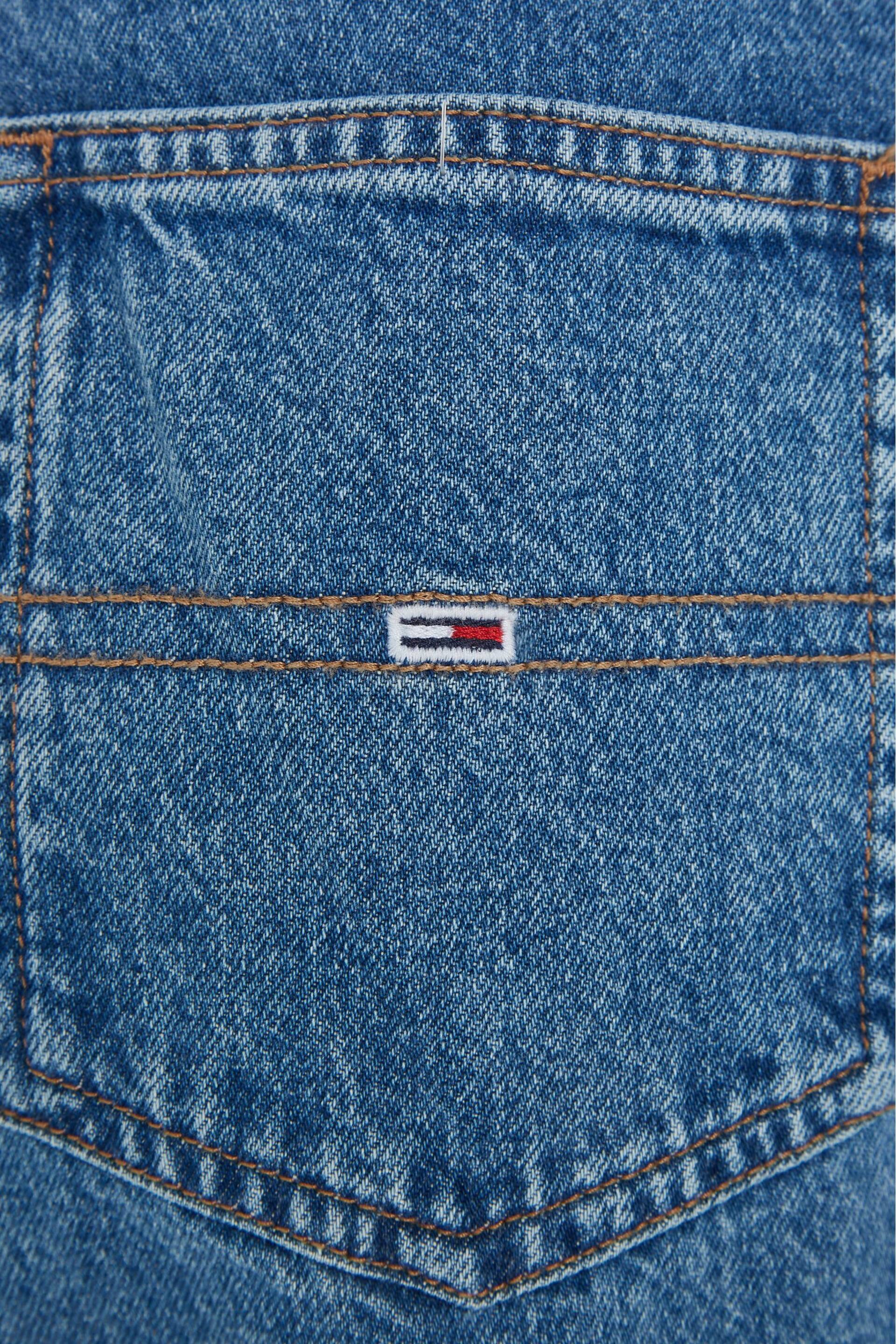 Tommy Jeans Blue Ultra High Rise Tapered Mom Jeans - Image 11 of 11