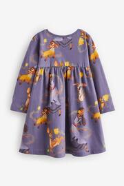 Purple Long Sleeve Wish Dress (3mths-7yrs) - Image 2 of 3