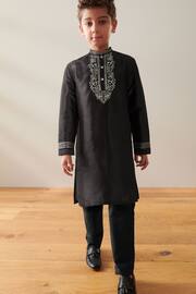 Black Kurta Trousers (3mths-16yrs) - Image 4 of 7