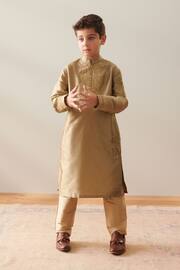 Gold Kurta Trousers (3mths-16yrs) - Image 3 of 7