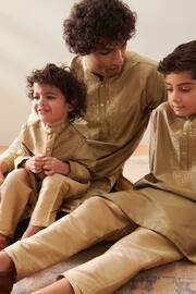 Gold Kurta Trousers (3mths-16yrs) - Image 4 of 7