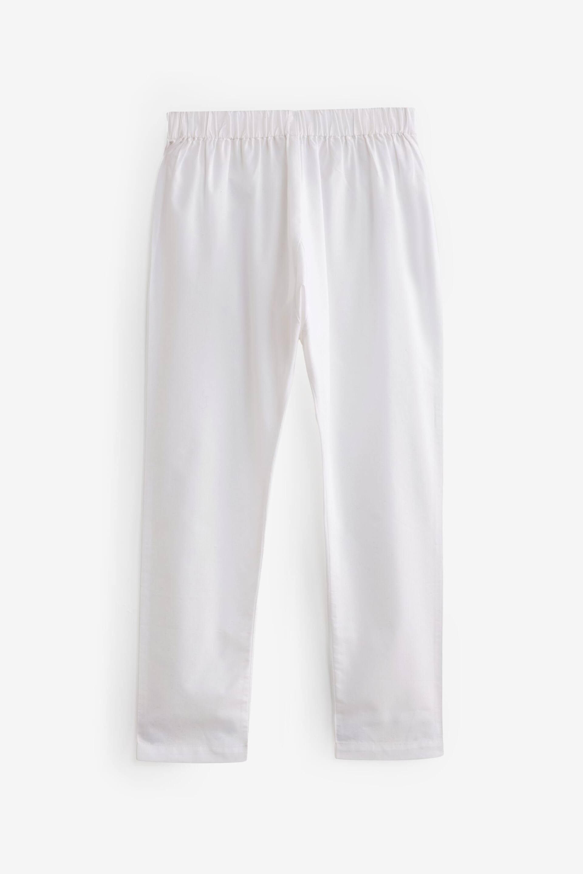 White Kurta Trousers (3mths-16yrs) - Image 5 of 6